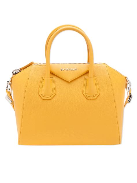 mini givenchy antigona yellow|givenchy antigona small price.